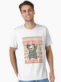 Overstimulated But Festive Christmas - Funny Christmas Classic Essential T-Shirt