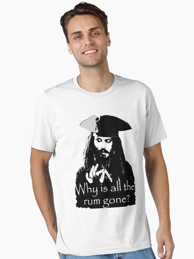 Jack sparrow Essential T Shirt T Shirt Viral US Style Top Rated