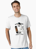 Creep It Real - Cool Ghost Skateboarder Essential T-Shirt