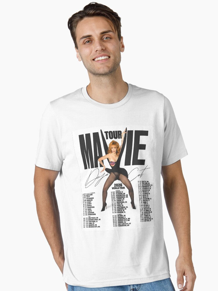 Doja Tour Ma Vie World Tour 2026 isengin Essential T-Shirt | Premium Unisex T-Shirt, Trending Graphic Tee