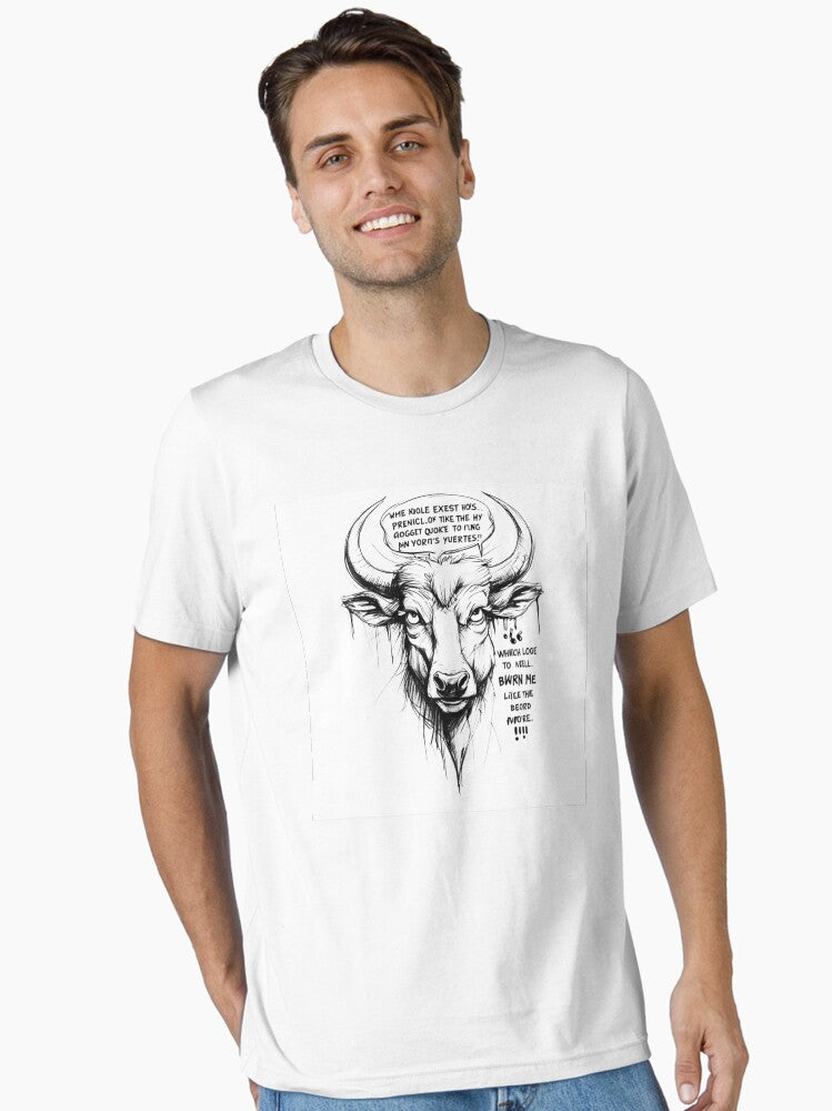 A cowl giving an absurdist humor Essential T-Shirt