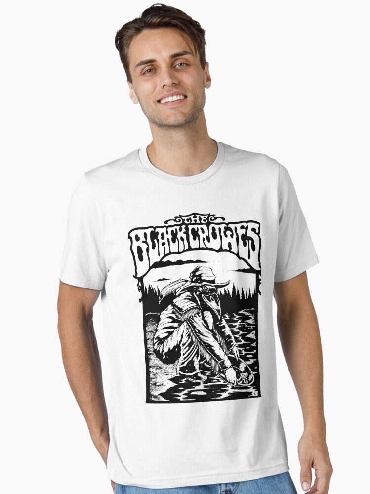 black duduk burung cobalagi gagak crowes tour 2026 Essential T-Shirt | Premium Unisex T-Shirt, Trending Graphic Tee