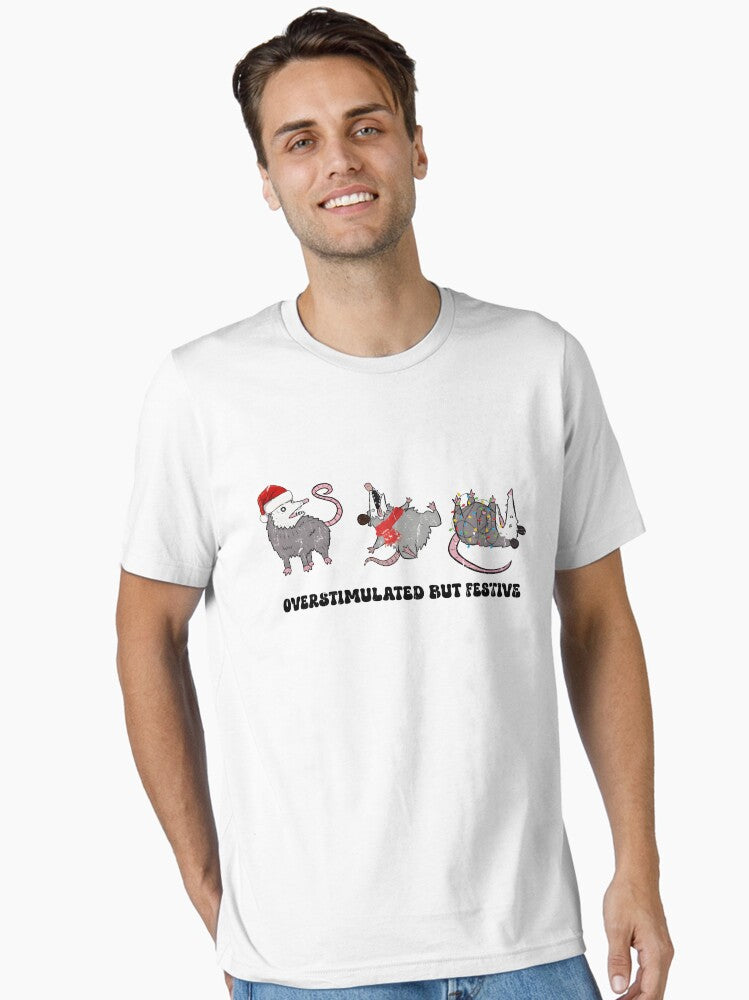Overstimulated But Festive Essential T-Shirt