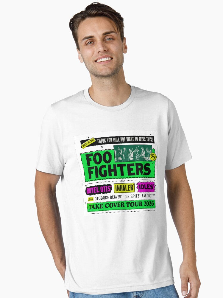 take cover tour 2026 euroepan uk isengaja Essential T-Shirt | Premium Unisex T-Shirt, Trending Graphic Tee