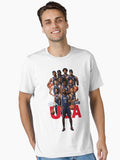 USA Mens Basketball Team 2024 Essential T Shirt T Shirt High Search Demand Daily Wear