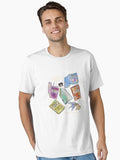 KPDH Zoey Notebooks Comfort Colors Shirt, Huntrix Demon Notebooks T Shirt, Demon Hunter Movie Inspired Tee, Cool Korea Inspired Apparel Essential T-Shirt