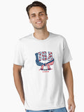 Comfort Colors© Floral USA Shirt, America Shirt, Fourth of July Shirt,4th of July Tee,Patriotic Women Shirt,USA Est 1776 Shirt,Girly USA Tee Essential T-Shirt