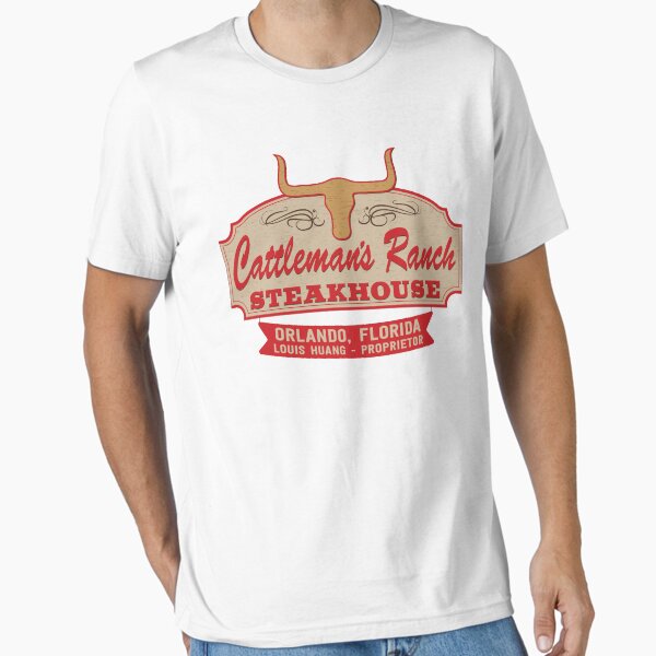 Cattleman's Ranch Steakhouse - as seen on Fresh Off The Boat Essential T-Shirt for Sale by vertigocreative