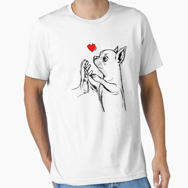 Chihuahua Love Cute Dog Mom Funny Girls Gift Essential T-Shirt for Sale by MichealExan