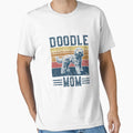 Doodle Mom Mother Aussie Doodle Goldendoodle Essential T-Shirt for Sale by Falassion