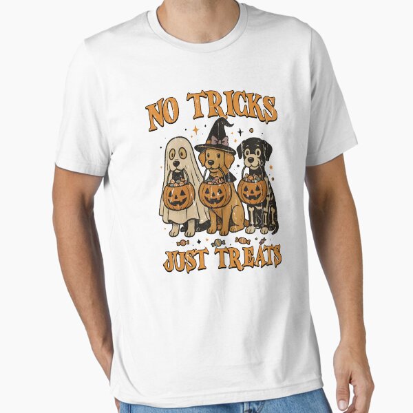 No Tricks Just Treats Essential T-Shirt for Sale by Artsyclick