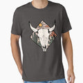 Vintage Country Western Desert Bull Essential T-Shirt for Sale by Richard529