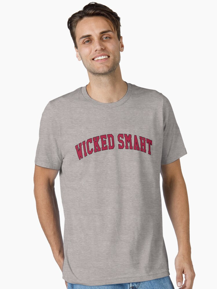 Wicked Smaht Smart Collegiate University Essential T-Shirt T-Shirt | Trending Design | High Demand Item