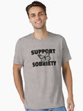Support Sobriety Butterfly