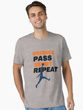 DRIBBLE PASS SHOOT REPEAT Essential T Shirt T Shirt High Search Demand Daily Wear