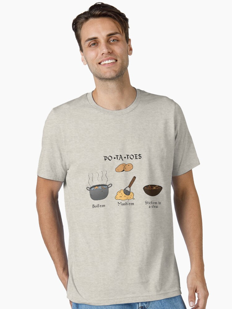 PO TA TOES Essential T Shirt T Shirt Trending 2025 Top Rated Design