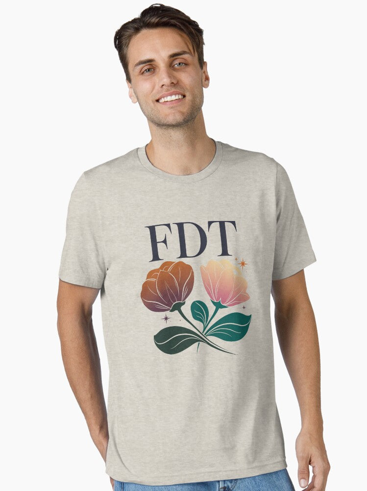 Subtle Trump Floral Liberal Activist Essential T-Shirt