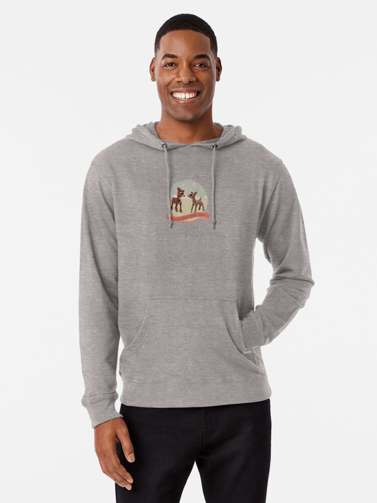 Merry Xmas Lightweight Hoodie | Premium Unisex T-Shirt, Trending Graphic Tee