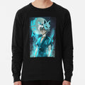"OC Itsuki in the moonlight" Lightweight Sweatshirt by Yumikazumi