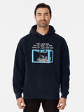 Funny FPV Drone Racing Lover Gift Pullover Hoodie cozy fleece, great gift idea