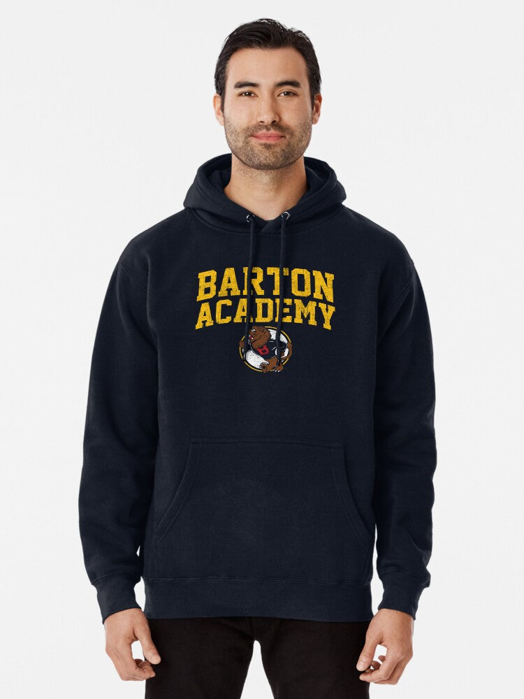 Barton Academy The Holdovers Pullover Hoodie vintage style, perfect for layering