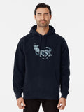 Sea Emperor Transparent Pullover Hoodie | Cozy Graphic Hoodie | Unisex Pullover
