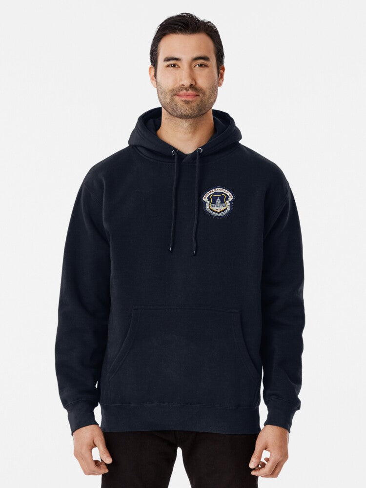 U S Capitol Police Pullover Hoodie retro vibes, soft and comfortable