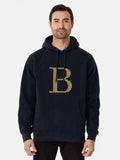 Weasley Sweater Letter B Pullover Hoodie casual everyday wear, unisex fit