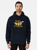 Seal of Approval Pullover Hoodie anime fan merch, TikTok trending look