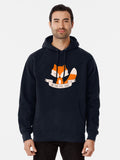 Oh For Fox Sake Pullover Hoodie funny graphic, cold weather essential