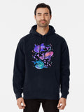 Cosmic Whale Shark Pullover Hoodie anime fan merch, gift for fans