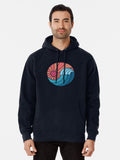 Sun & Sea Pullover Hoodie | Cozy Graphic Hoodie | Unisex Pullover
