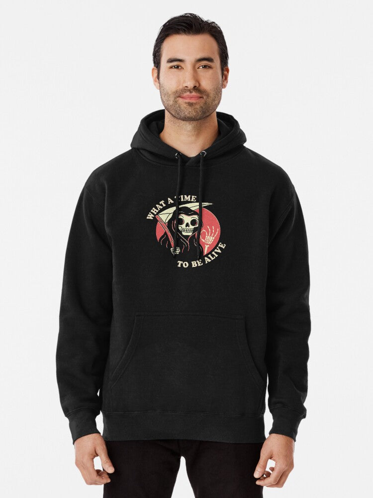 What A Time To Be Alive Pullover Hoodie cozy fleece, gift for fans