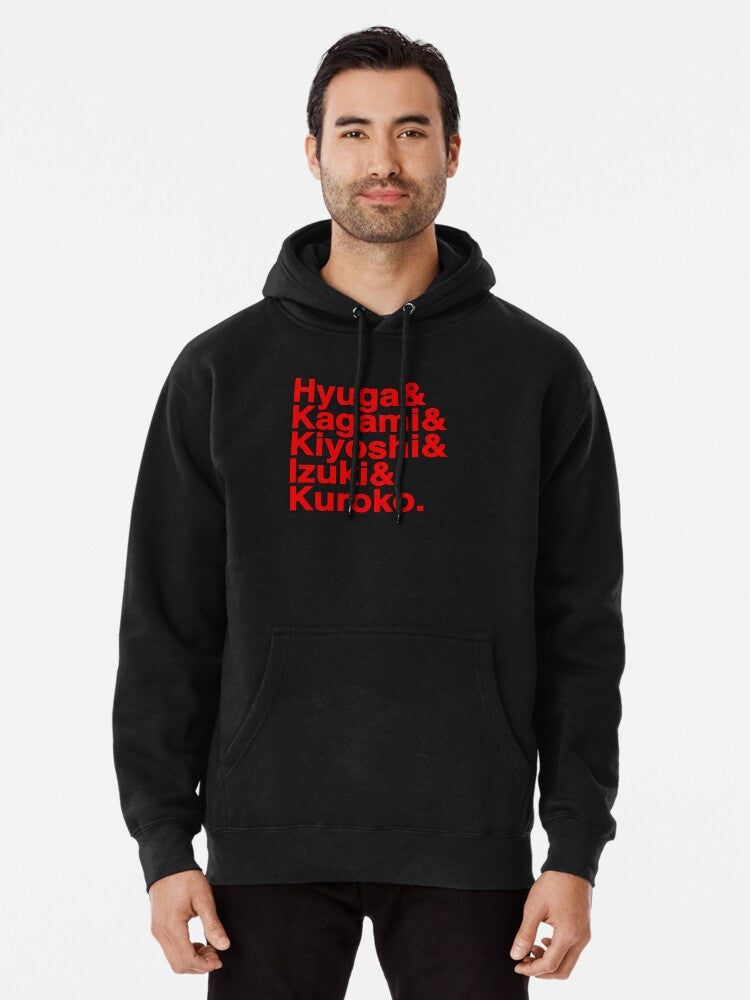 Seirin High Basketball Jetset Pullover Hoodie anime fan merch, cold weather essential