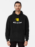 Snoozin' Pullover Hoodie anime fan merch, perfect for layering