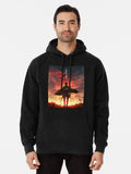 SNK - Cruel World - Anime print Pullover Hoodie anime fan merch, gift for fans