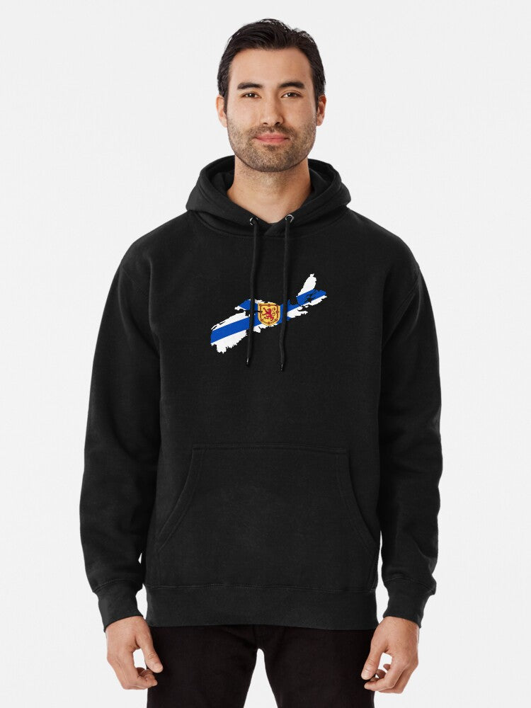 Nova scotia strong Pullover Hoodie cozy fleece, great gift idea