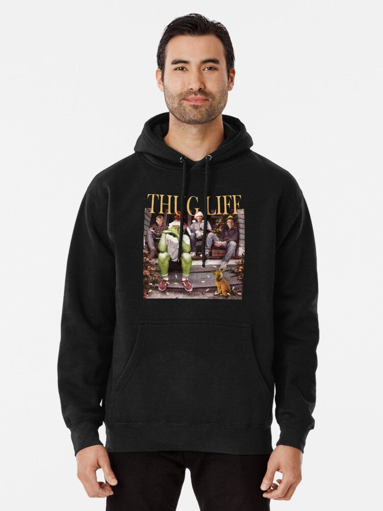 Christmas Thug Life Pullover Hoodie anime fan merch, unisex fit
