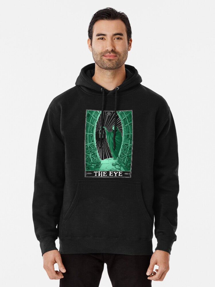 The Eye Tarotesque Dark Pullover Hoodie retro vibes, TikTok trending look