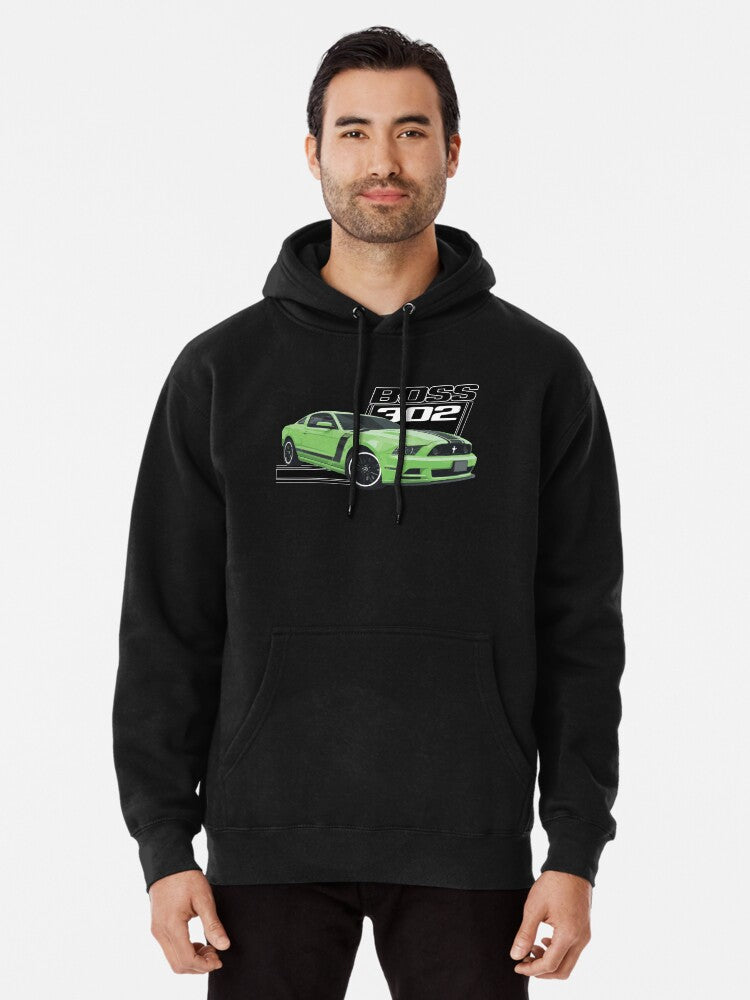Gotta Have It Green boss 302 Mustang GT 5.0L V8 coyote engine Performance Car s550 Pullover Hoodie vintage style, p...