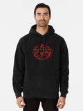 Necronomicon sigil - Lovecraft symbol - The Gate of Yog-Sothoth Pullover Hoodie funny graphic, unisex fit
