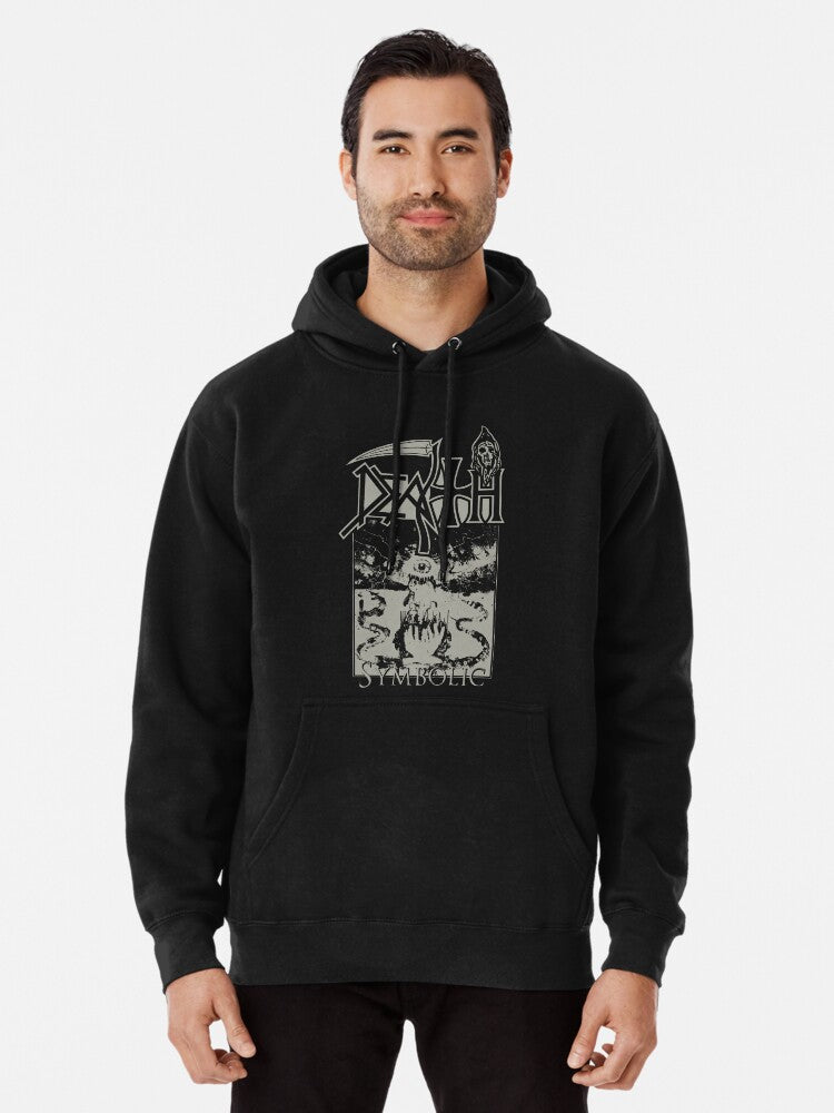 Death Pullover Hoodie retro vibes, gift for fans