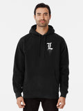 L logo Pullover Hoodie retro vibes, unisex fit