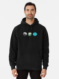 Terraforming Mars Resource Tiles Board Game Graphic - Tabletop Gaming Pullover Hoodie vintage style, cold weather e...
