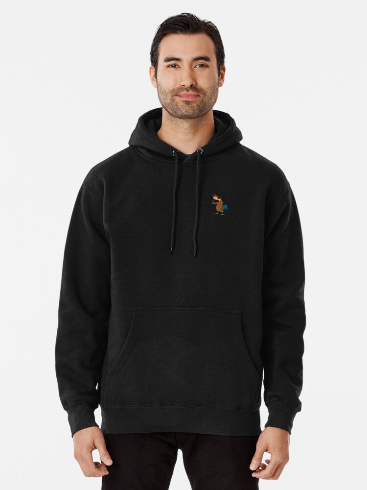 Chicken Joe is a vibe Pullover Hoodie retro vibes, soft and comfortable