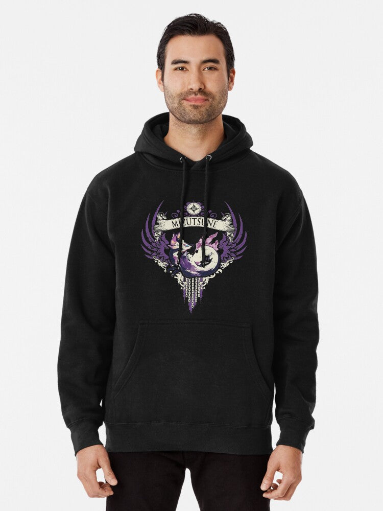 Mizutsune - Limited Edition Pullover Hoodie | Cozy Graphic Hoodie | Unisex Pullover