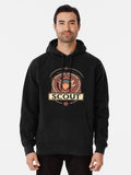 Scout - Red Team Pullover Hoodie casual everyday wear, perfect for layering