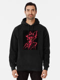Neon Alastor Pullover Hoodie cozy fleece, daily wear favorite
