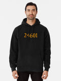 Jean Valjean - 24601 - Les Miserables Pullover Hoodie vintage style, unisex fit