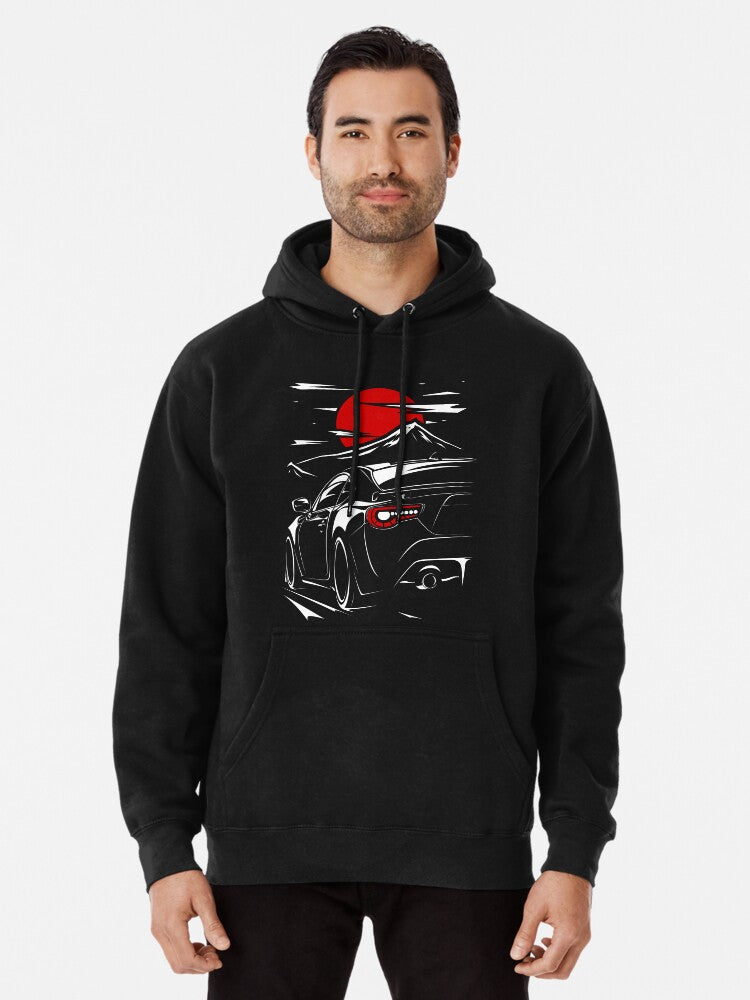 GT86 Hachiroku Pullover Hoodie aesthetic design, daily wear favorite